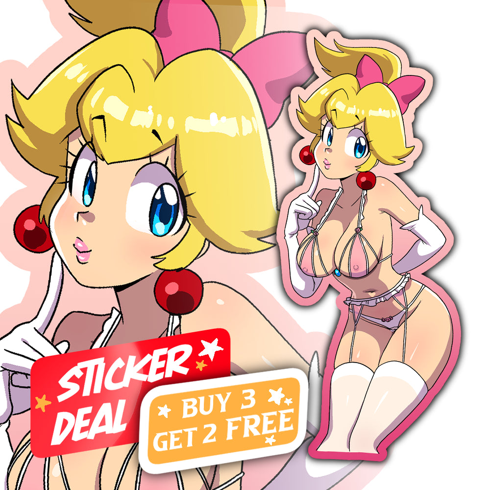 Sticker-Favorite Princesses (Peach) (lingerie) – SAcommeSassy