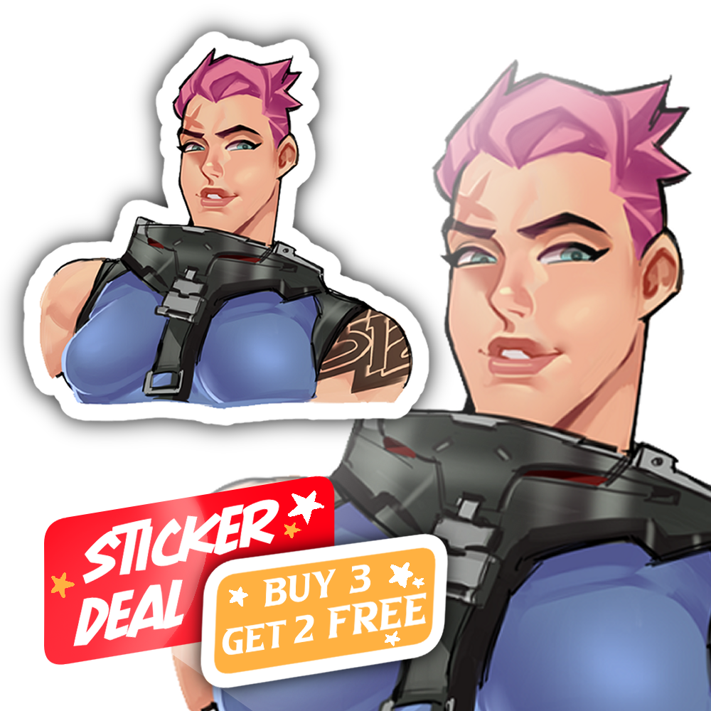 Sticker Zarya SAcommeSassy sticker-zarya-sacommesassy