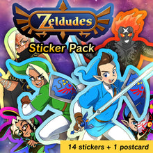 Load image into Gallery viewer, Zeldudes sticker pack