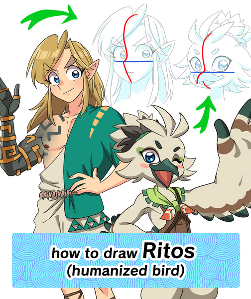 Bonus art tips- How to draw humanized bird