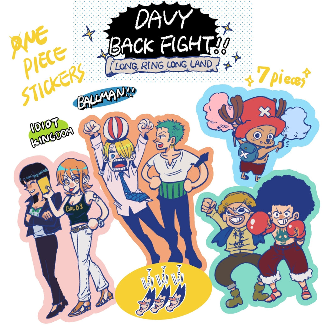 One Piece stickers