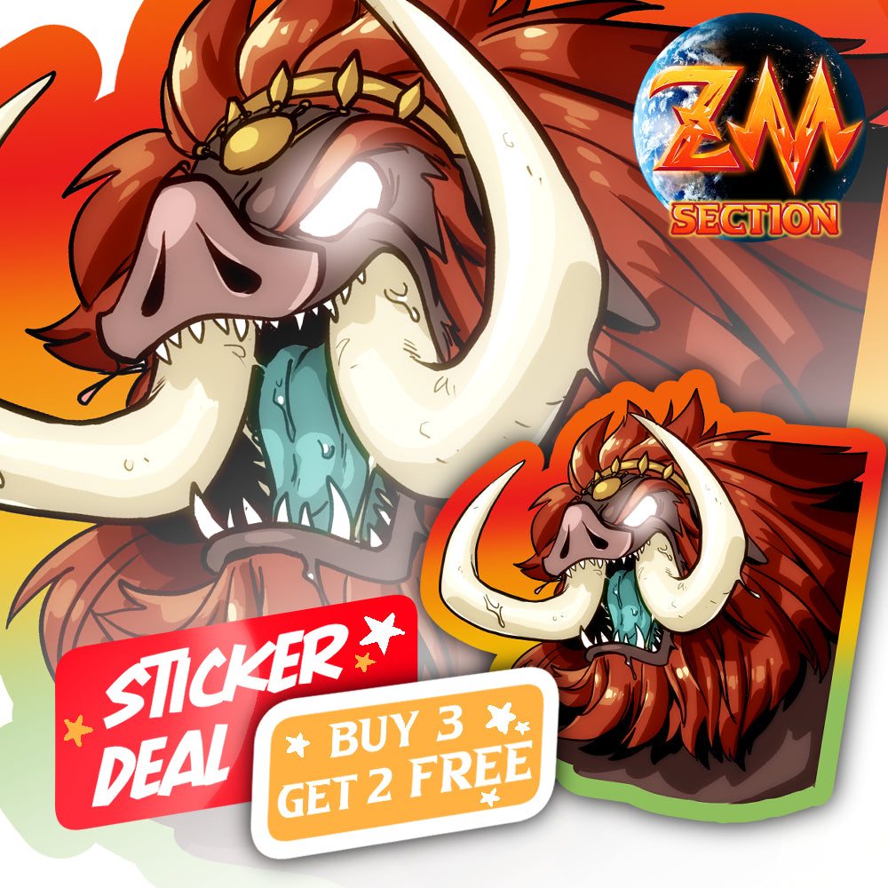 Sticker(ZM section)-Demon Ganon