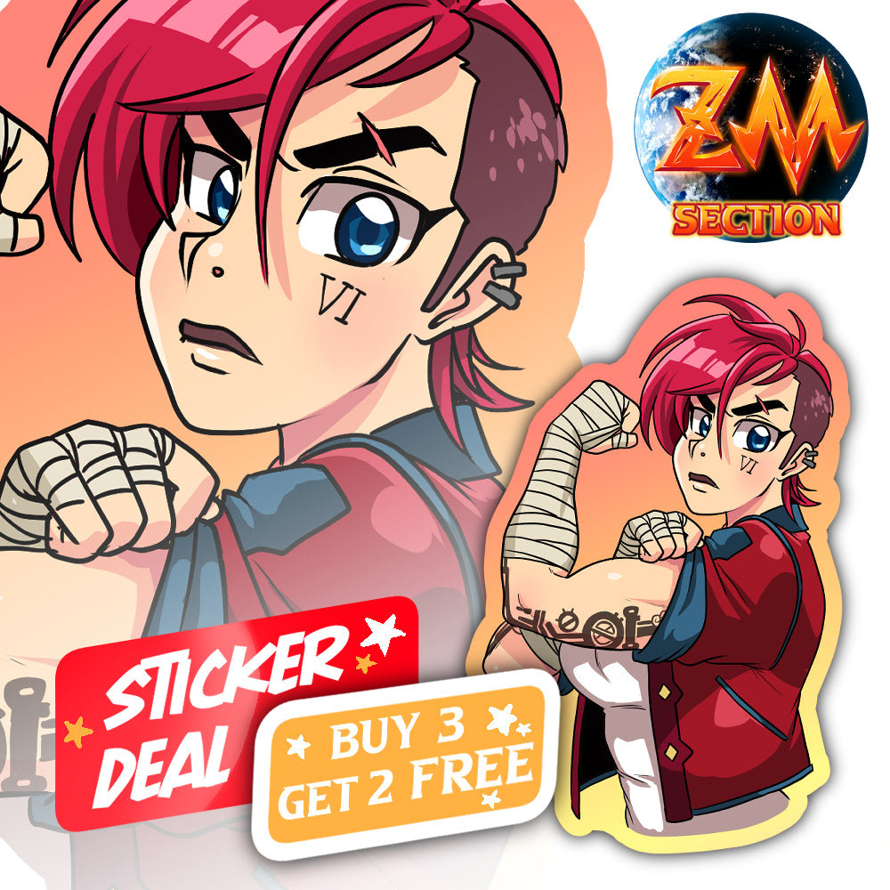 Sticker(ZM section)-LOL Vi