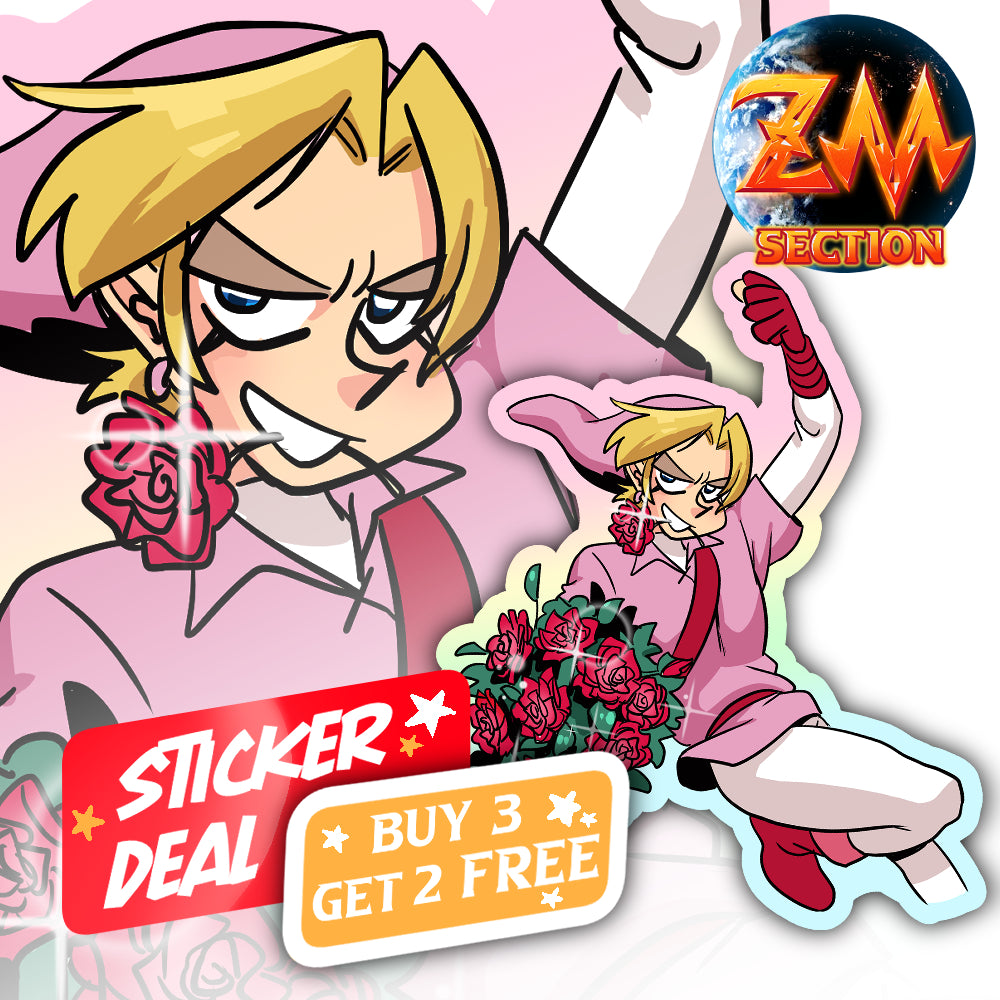 Sticker(ZM section)-OoT The Rose Warrior