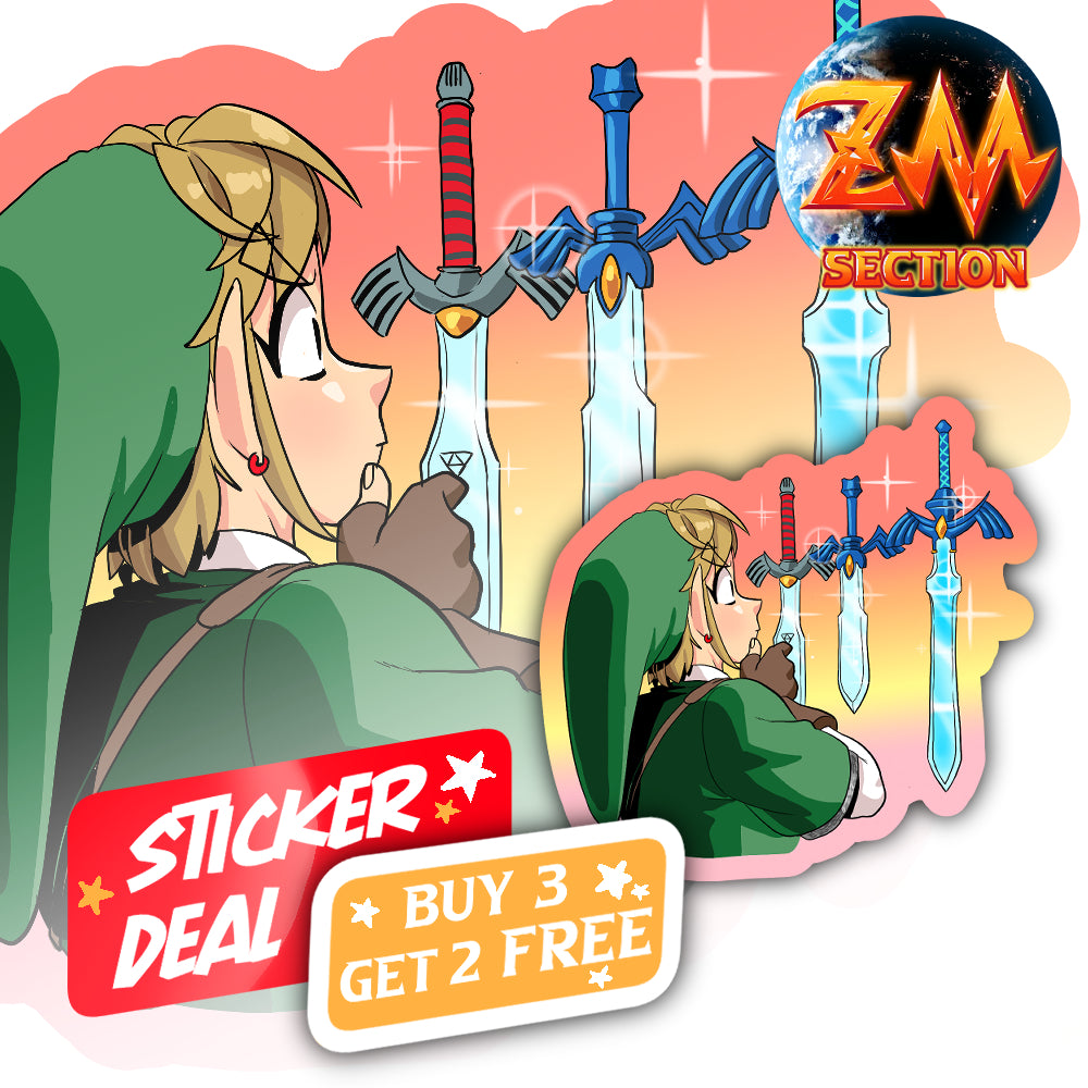 Sticker(ZM section)-Which sword