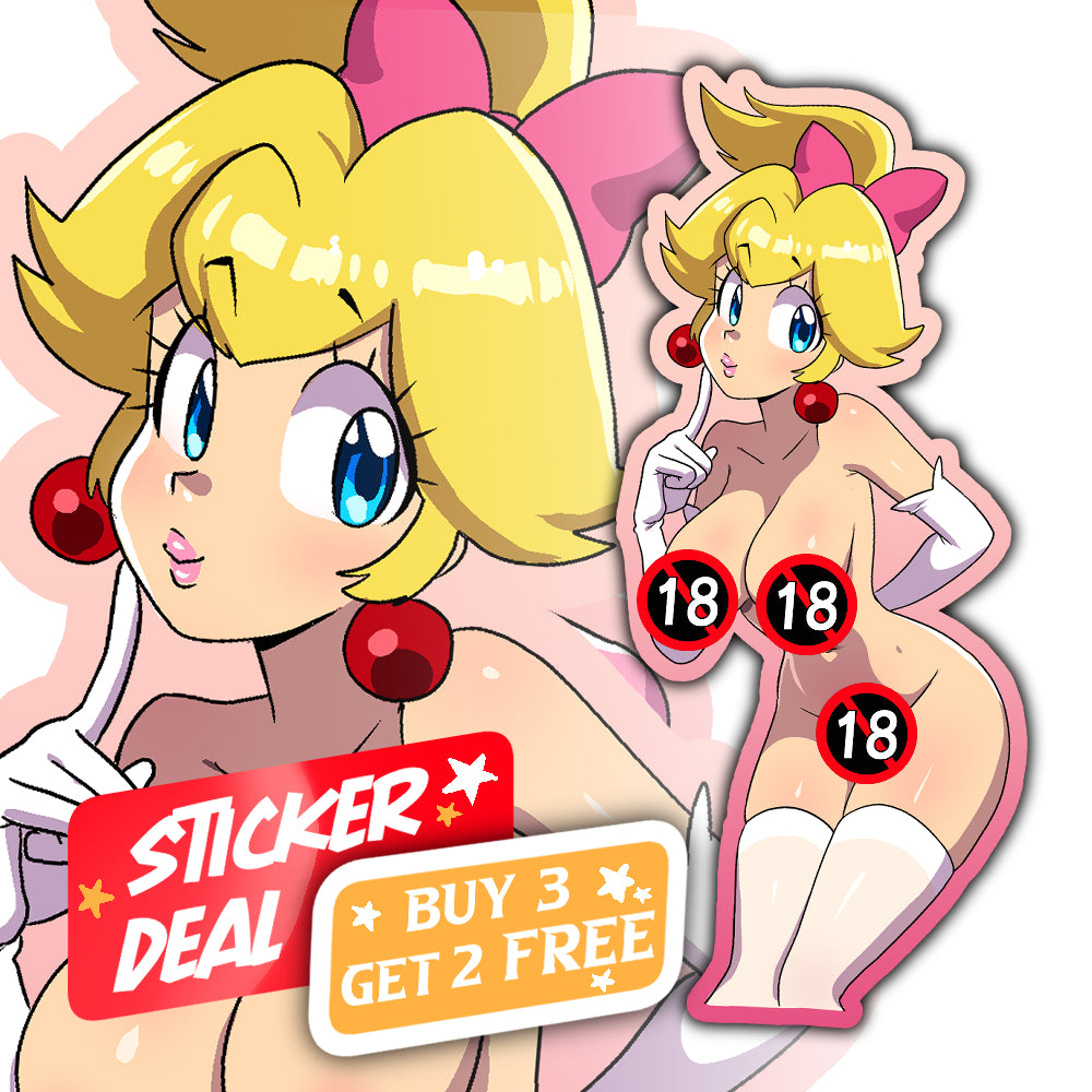 Sticker-Favorite Princesses (Peach) (NSFW)