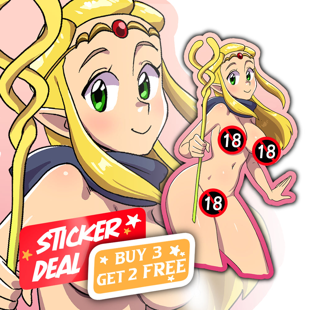 Sticker-Favorite Princesses (Zelda) (NSFW)