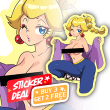 Load image into Gallery viewer, Sticker-Kung Fu Peach (NSFW)

