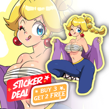 Load image into Gallery viewer, Sticker-Kung Fu Peach(shirt off)
