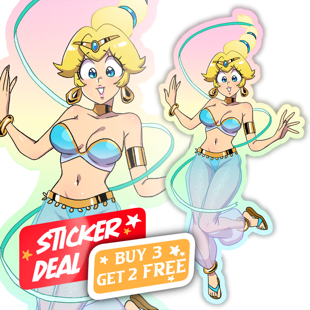 Sticker-Genie Peach