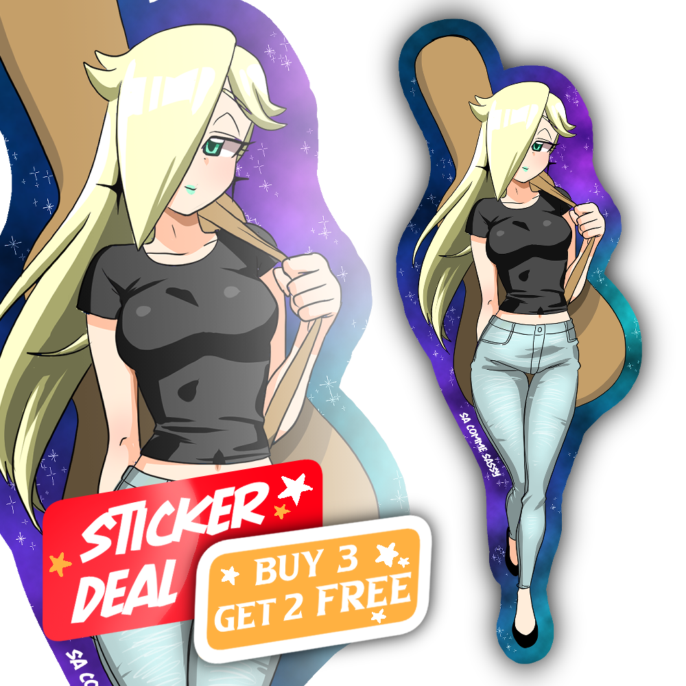 Sticker-Rosalina casual