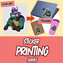 Load image into Gallery viewer, Sticker printing serves
