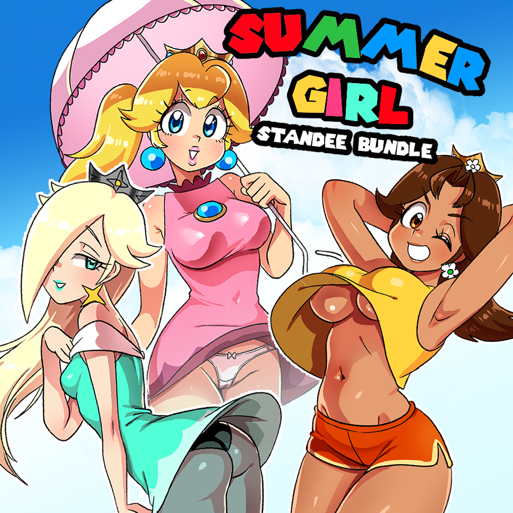 Summer Girls standee bundle