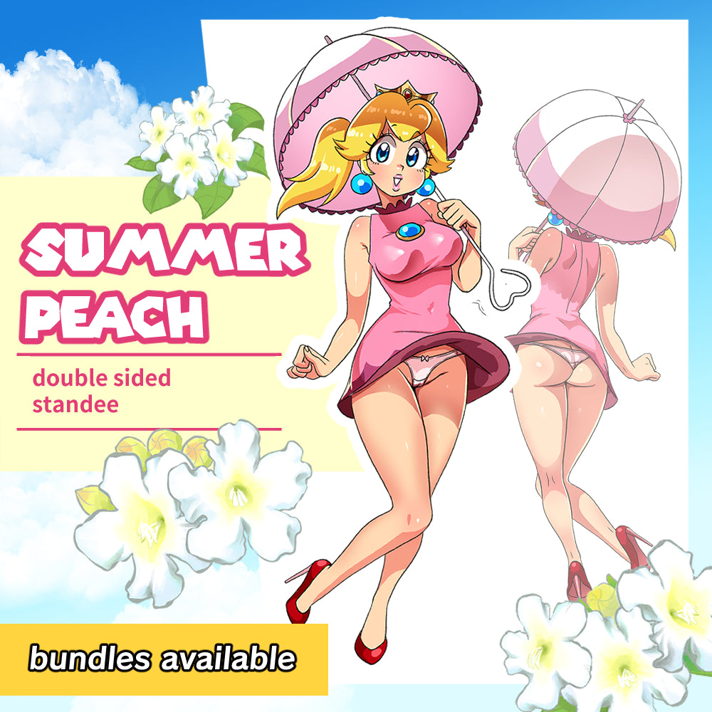 Summer Peach Standee