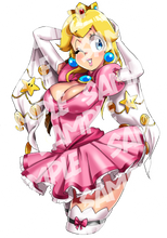 Load image into Gallery viewer, Princess Peach sticker pack (Bayonetta)
