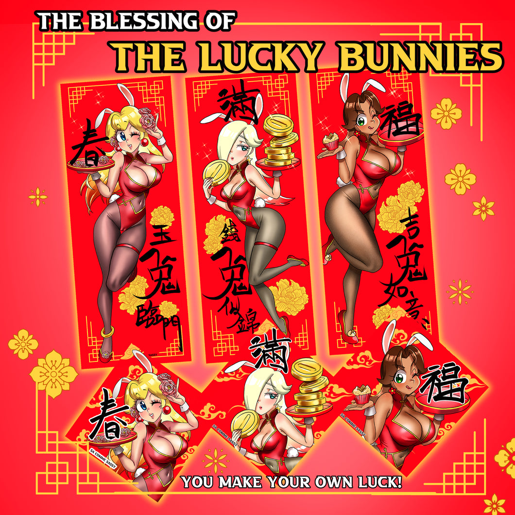 The blessing of the Lucky Bunnies