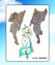 Load image into Gallery viewer, Racing Girls acrylic stand -Rosalina  (preorder bonus not available)
