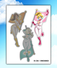 Load image into Gallery viewer, Racing Girls acrylic stand-Peach (preorder bonus not available)
